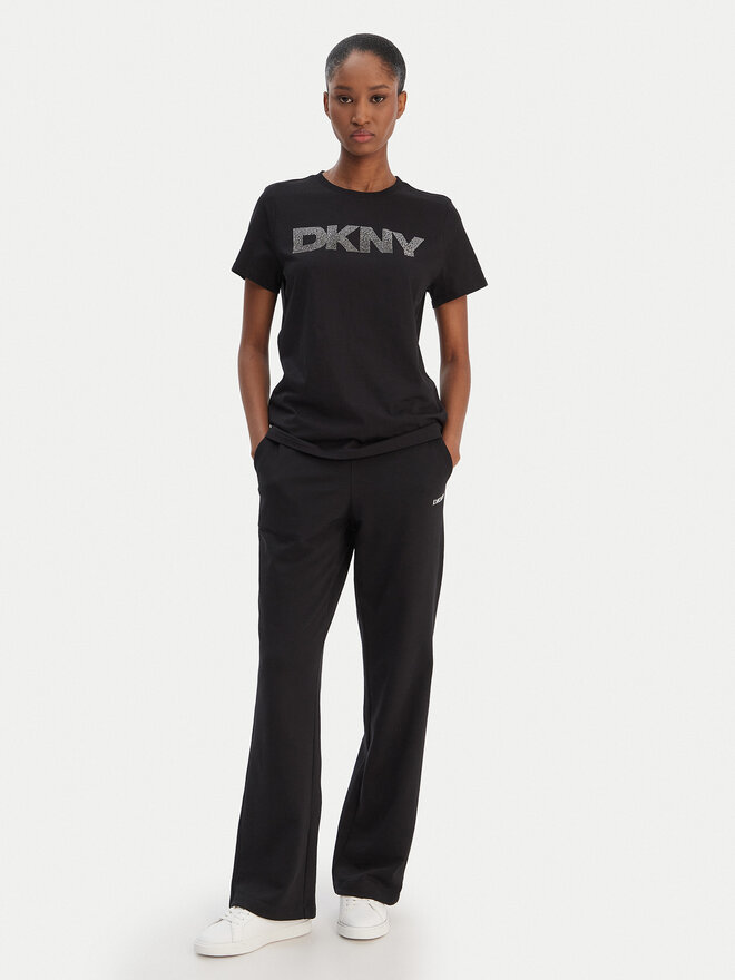 DKNY Sport DKNY Sport Футболка DP6T1557 Чорний Relaxed Fit