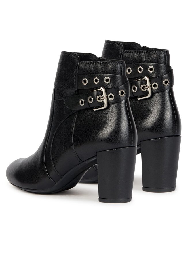 Geox Polokozačky Geox D Loisia D36QNA 000LM C9999 Černá
