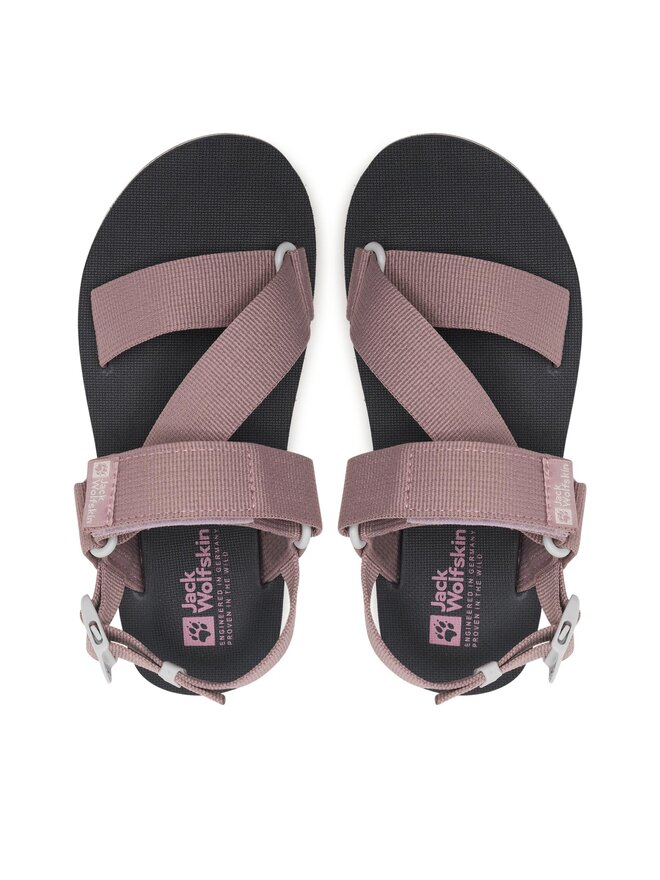 Jack Wolfskin Sandały Jack Wolfskin Urban Entdeckung Belt Sandal W 4056801 Brązowy