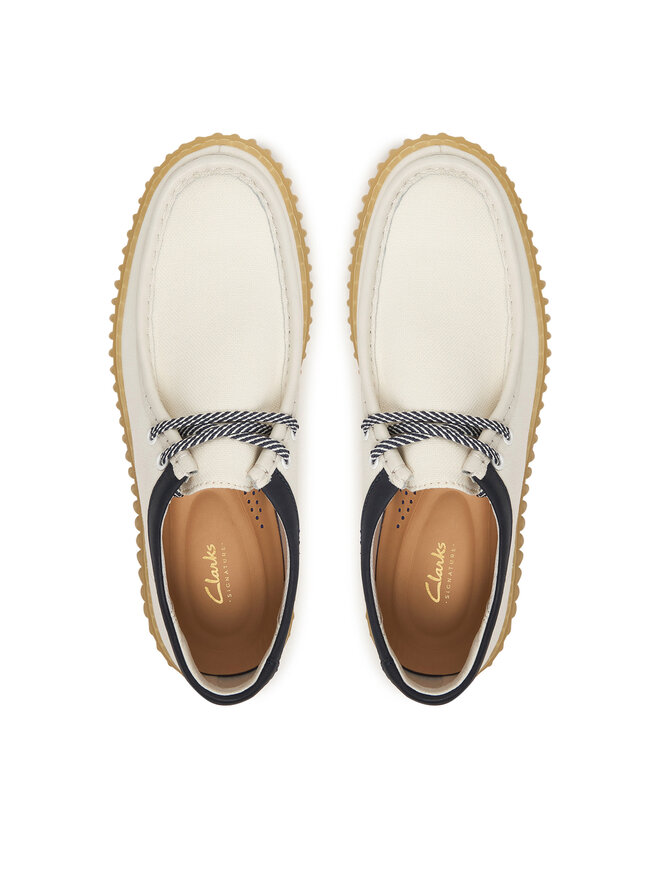 Clarks Туфлі Clarks Torhill Lo 26187380 Білий
