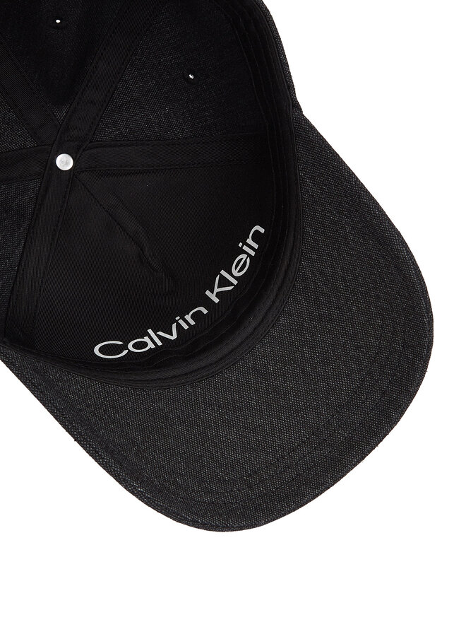 Calvin Klein Czapka z daszkiem Calvin Klein Raised Embroidery K60K613118 Czarny