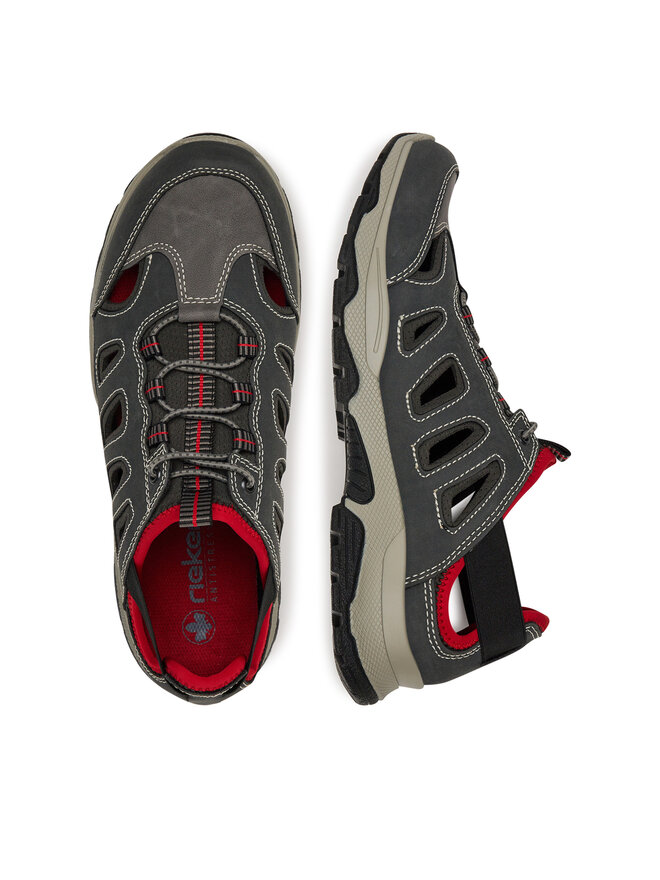 Rieker Zapatos hasta el tobillo Rieker B8366-45 Gris