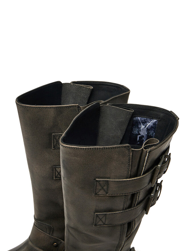 Bronx Csizma Bronx New-Tough 14333-A Fekete
