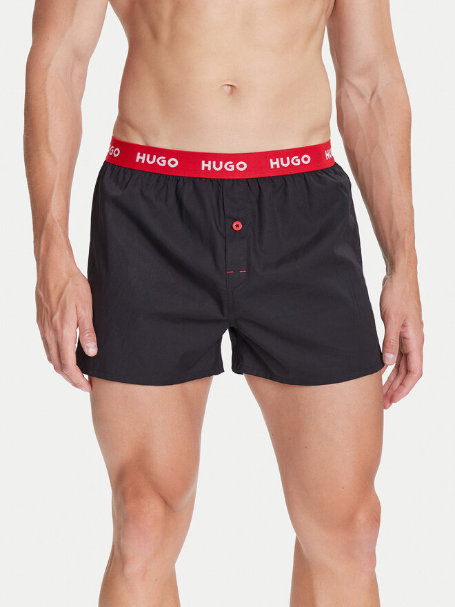 HUGO HUGO Pack de 3 bóxers 50532565 Negro