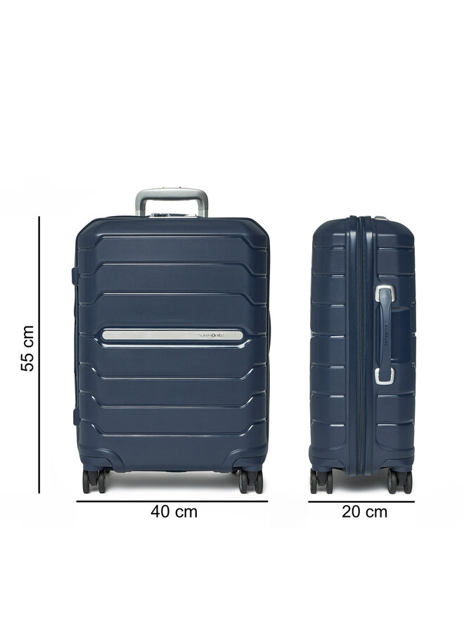 Samsonite Kabinový kufr Samsonite Flux 88537 1598 1INU Tmavomodrá