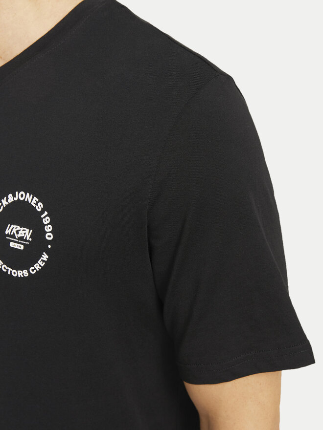 Jack&Jones Jack&Jones T-shirt Simon 12269280 Crna Standard Fit