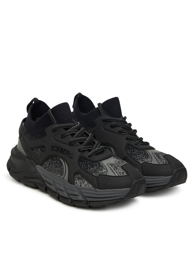 Iceberg Sneakers Iceberg IUSOCK Schwarz