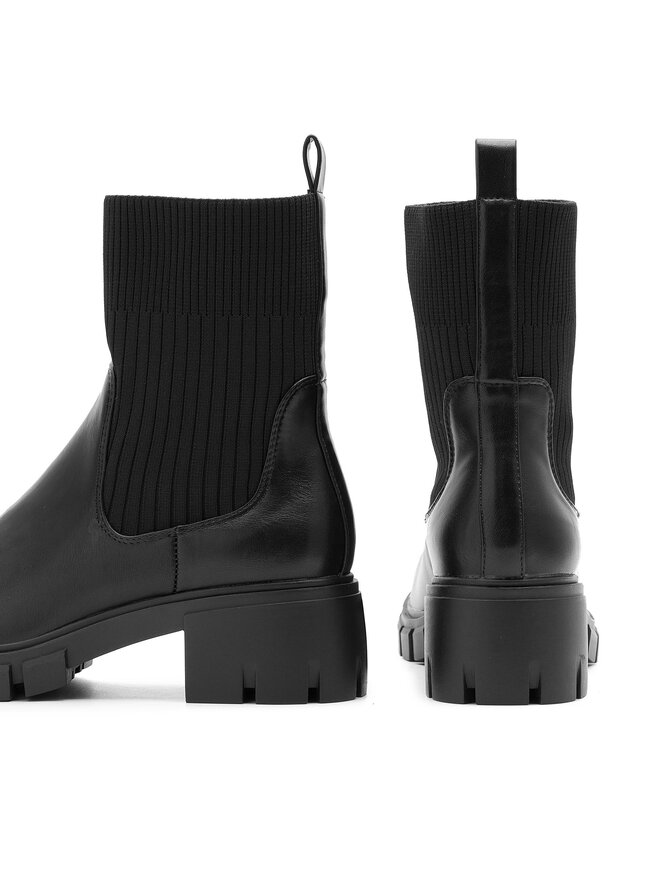 DeeZee Botine DeeZee WS5575-05 Negru