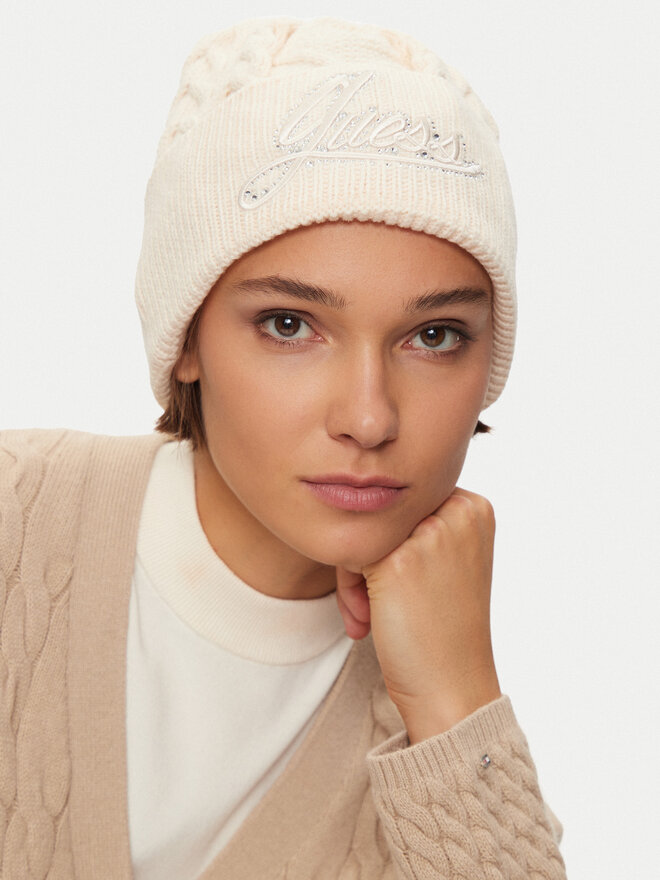 Guess Шапка Guess W4BZ24 Z3362 Екрю
