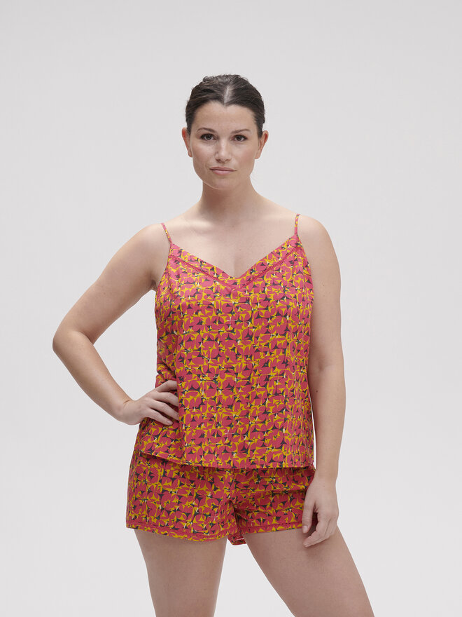 Simone Pérèle Simone Pérèle Pyjama-T-Shirt Songe 18S900 Rosa Comfort Fit