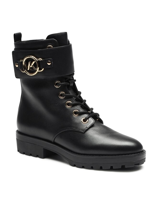MICHAEL Michael Kors Ботильйони MICHAEL Michael Kors Rory Lace Up 40F3ROFE8L Чорний