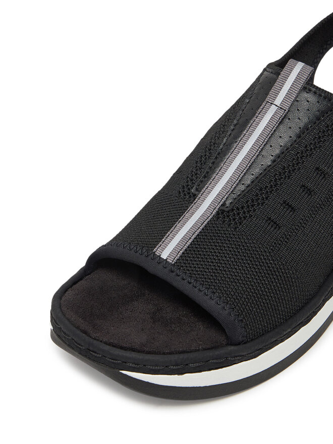 Rieker Сандали Rieker V59B5-00 Черен