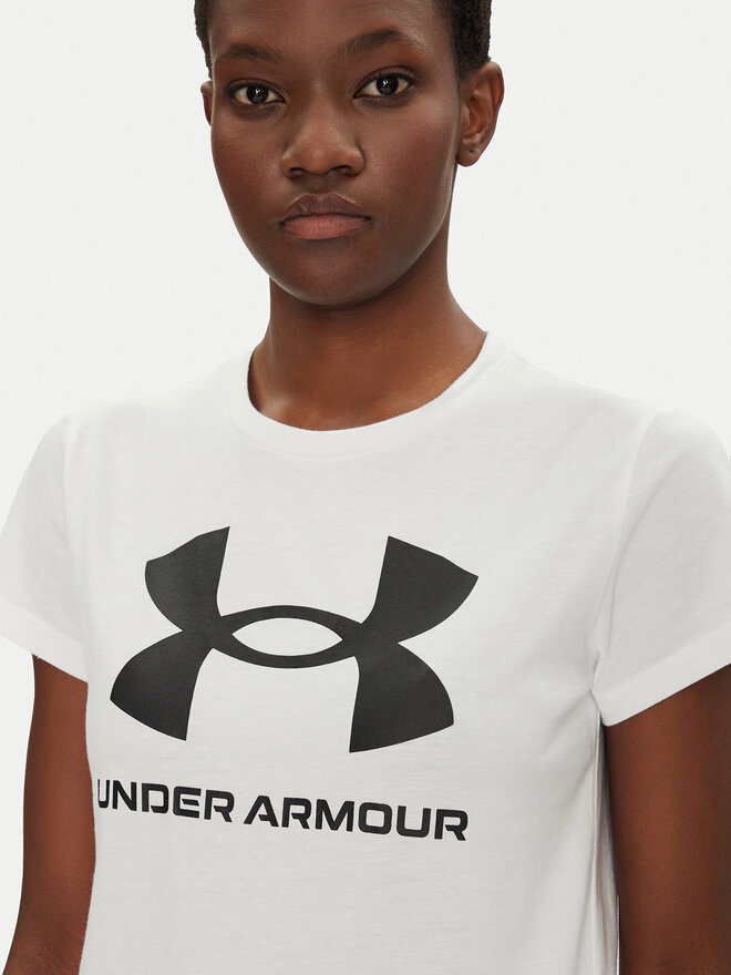 Under Armour Under Armour Camiseta Rival Logo SS 1356305 Blanco Regular Fit