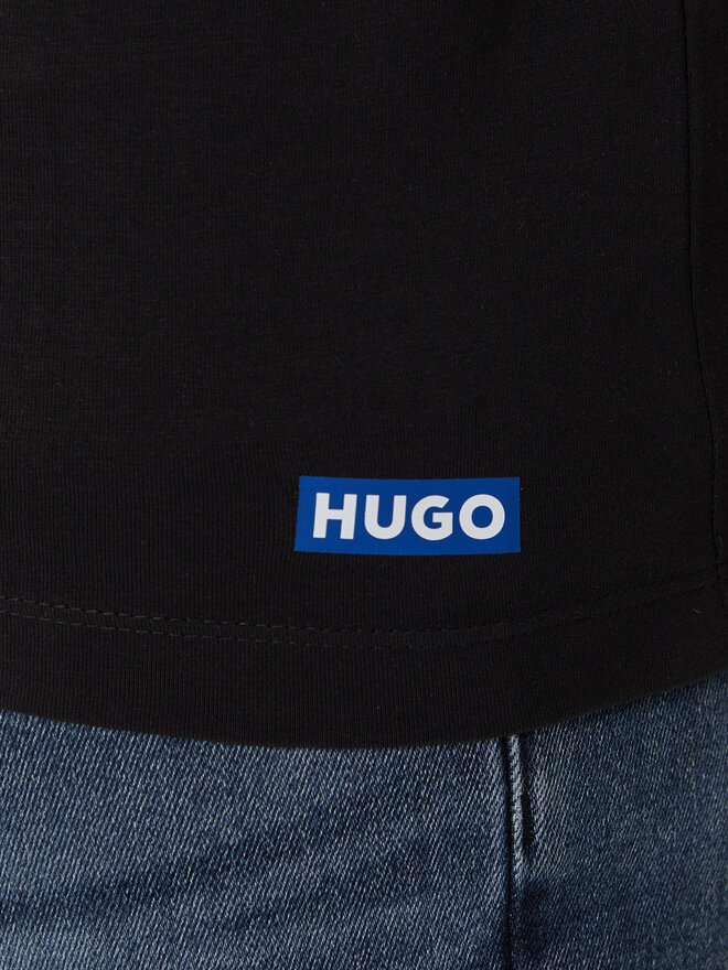 HUGO HUGO Pack de 2 camisetas Naolo 50546933 Negro Regular Fit