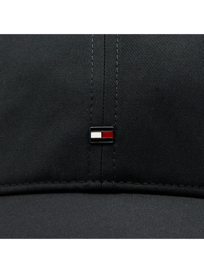 Tommy Hilfiger Καπέλο Jockey Tommy Hilfiger Flag Poly 6 Panel Cap AM0AM12530 Μαύρο