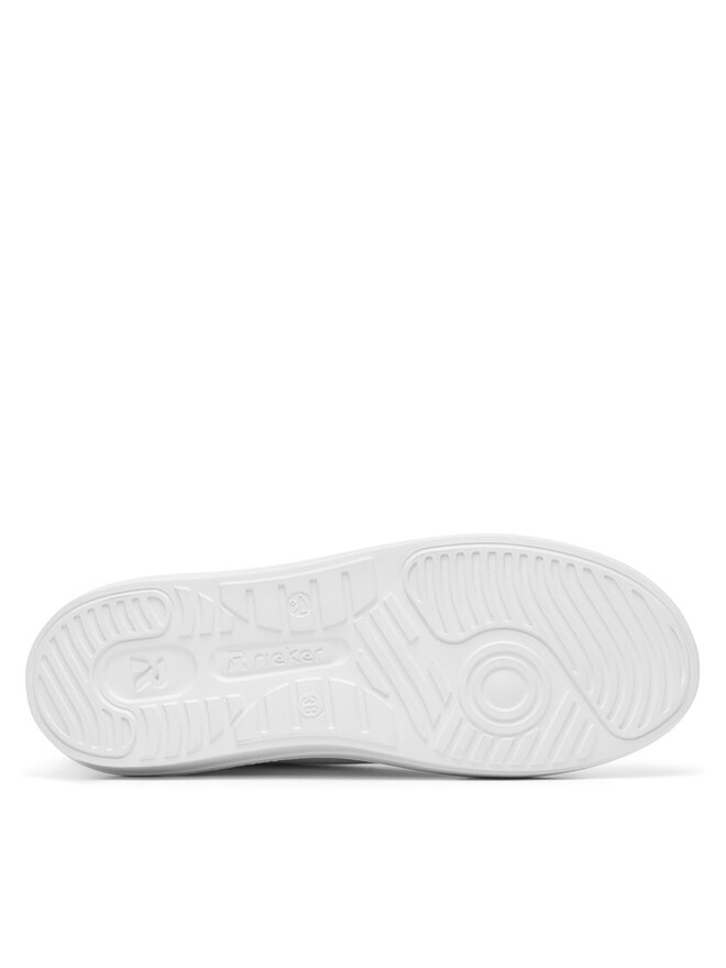 Rieker Revolution Lifestyle Sneakersy Rieker Revolution Lifestyle W1201-80 Biały