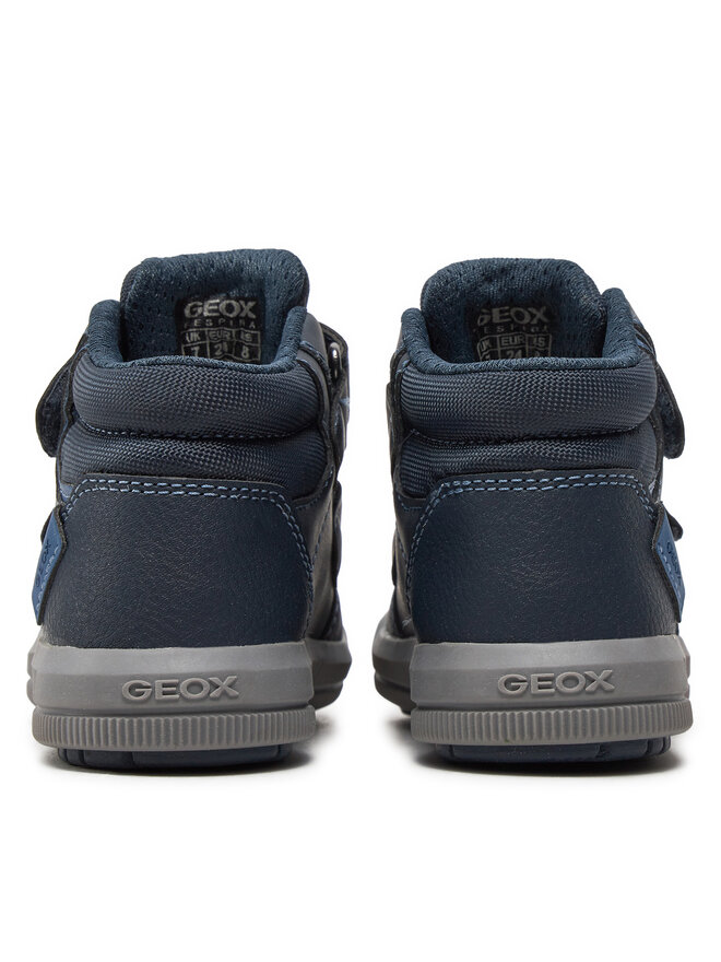 Geox Sneakersy Geox J Arzach Boy J364AB 0MEFU C0700 M Tmavomodrá