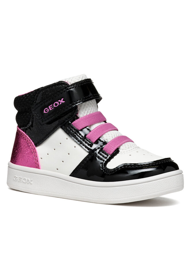 Geox Sneakersy Geox B Eclyper Girl B465MA 0BCKC C0404 S Bílá