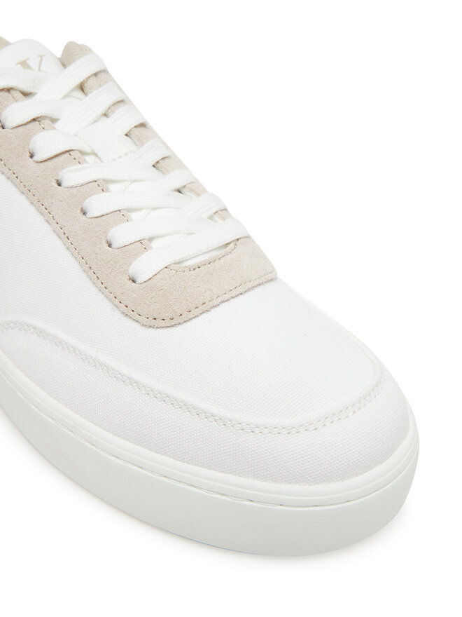 Calvin Klein Jeans Sneakers Calvin Klein Jeans Classic Cupsole Mg Canvas YM0YM01218 Bianco