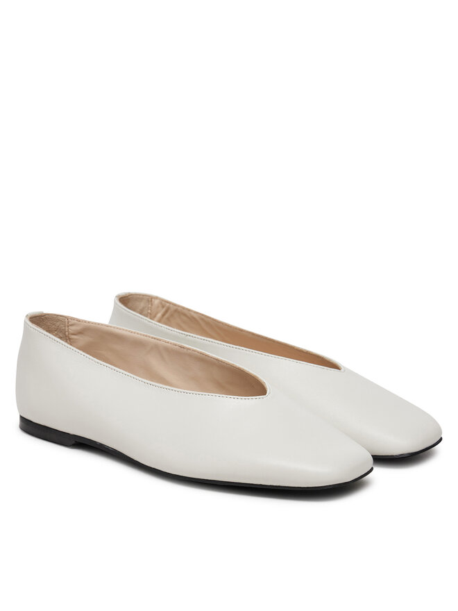 Calvin Klein Baleriny Calvin Klein HW0HW02441 Beżowy