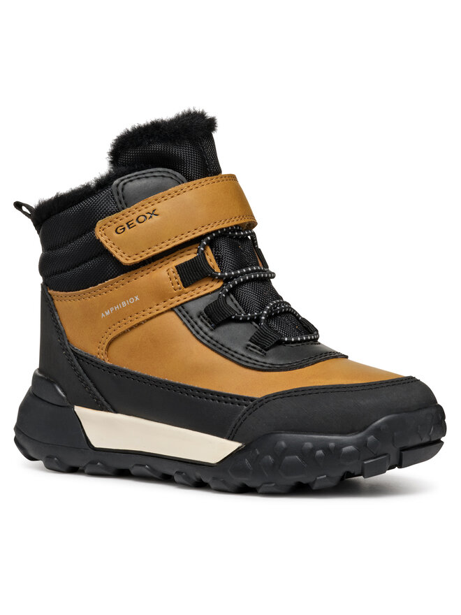Geox Snehule Geox J Trekkyup Boy B Abx J46MBE 0MEFU C2G9B D Hnedá