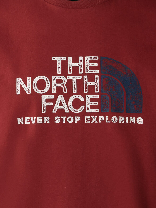 The North Face The North Face Marškinėliai Rust 2 NF0A87NW Raudona Regular Fit
