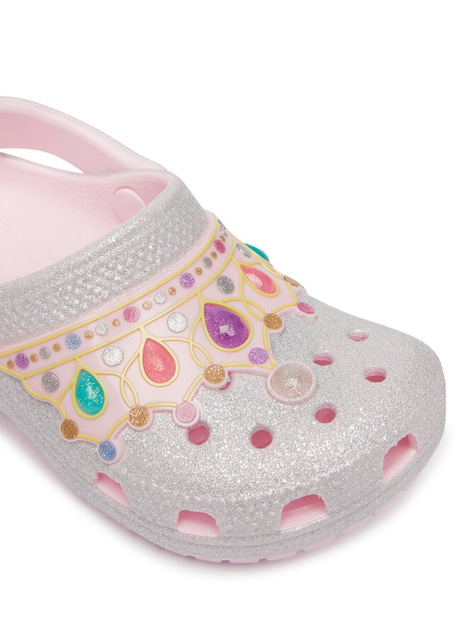 Crocs Pantoletten Crocs Toddler IAM Princess Clog 212516 Rosa