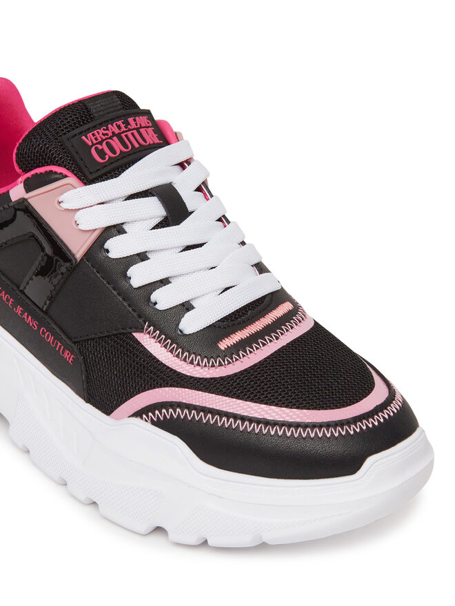 Versace Jeans Couture Sneakersy Versace Jeans Couture 78VA3SC4 Czarny