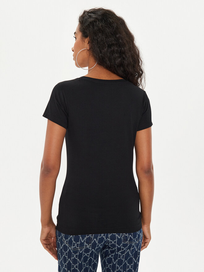 Guess Guess T-Shirt W4YI37 J1314 Schwarz Regular Fit