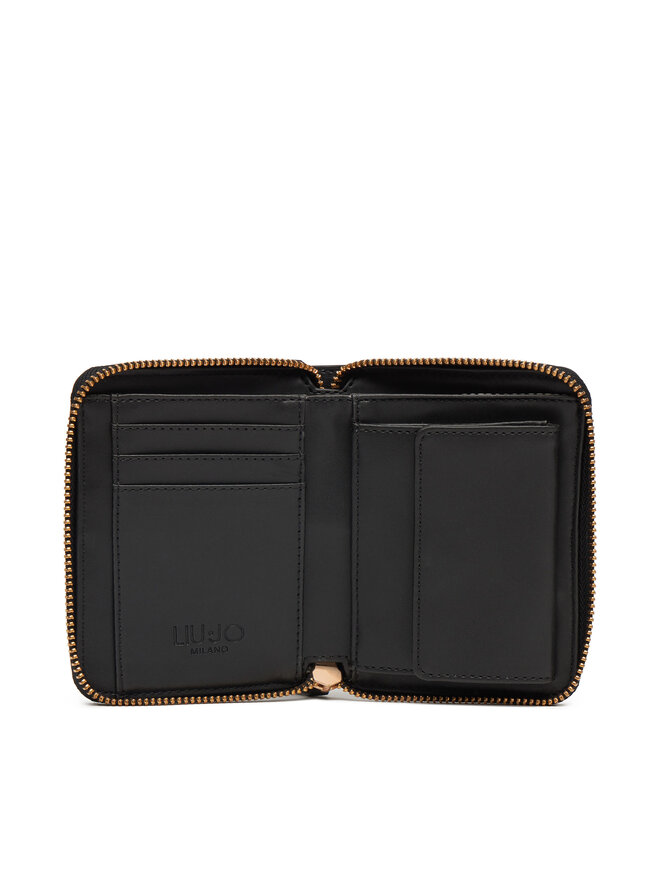 Liu Jo Великий жіночий гаманець Liu Jo M Zip Around AA5156 E0058 Чорний