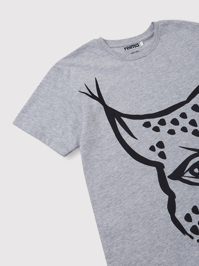Reima Reima T-Shirt Vilske 5200115A Grau Relaxed Fit