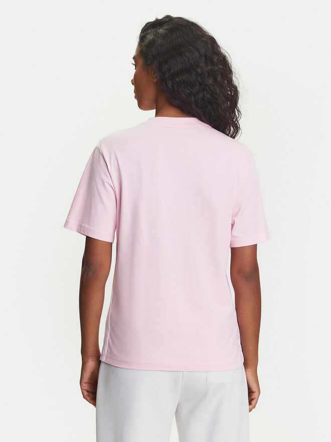 adidas adidas Póló Essentials 3-Stripes JE1226 Rózsaszín Regular Fit