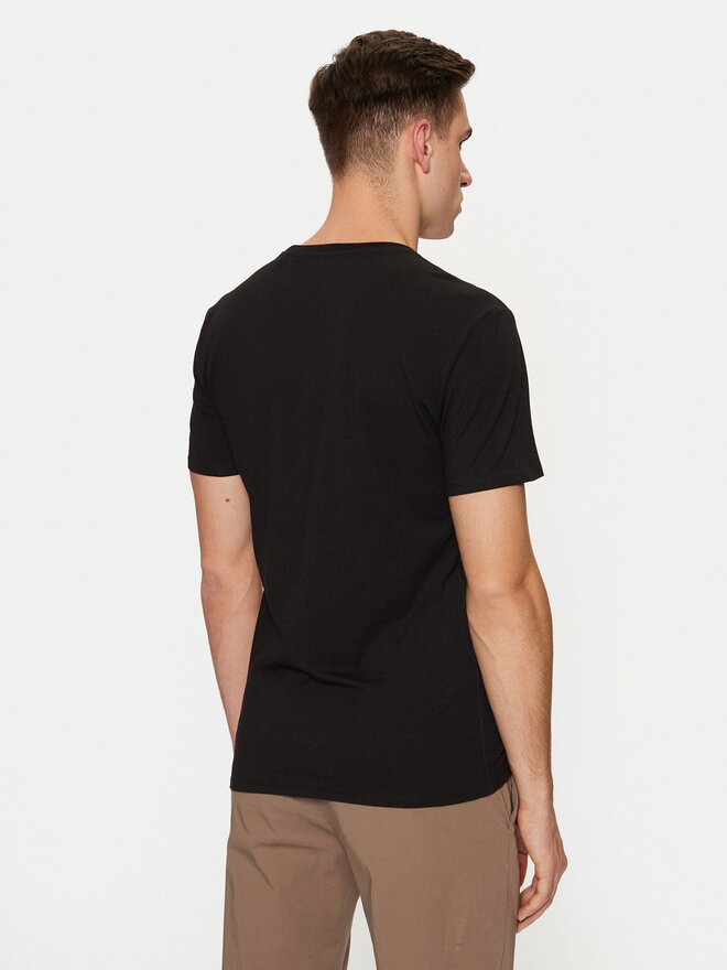 Guess Guess Marškinėliai M2YI24 J1314 Juoda Slim Fit