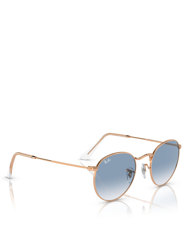 Ray-Ban Okulary przeciwsłoneczne Ray-Ban Round Metal 0RB3447 92023F Złoty