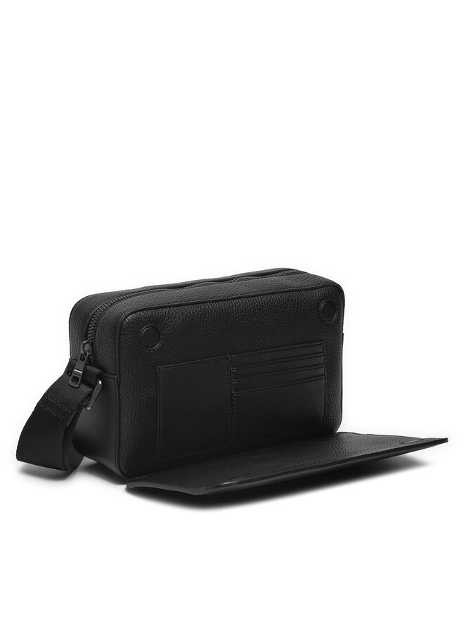 Tommy Hilfiger Umhängetasche Tommy Hilfiger Th Business Ew Reporter AM0AM12709 Schwarz