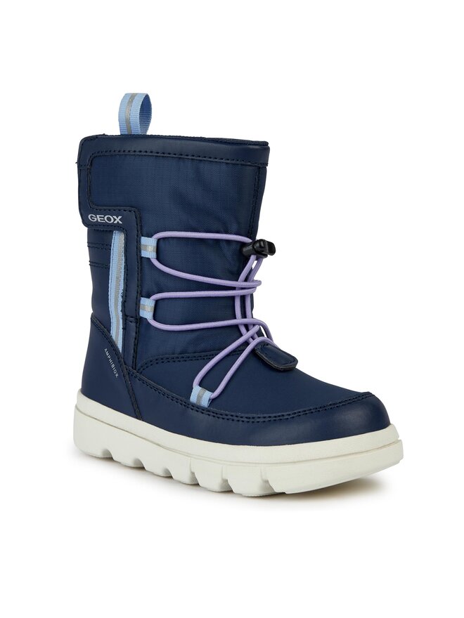 Geox Schneeschuhe Geox J Willaboom Girl B A J36HWC 054FU C4231 M Dunkelblau
