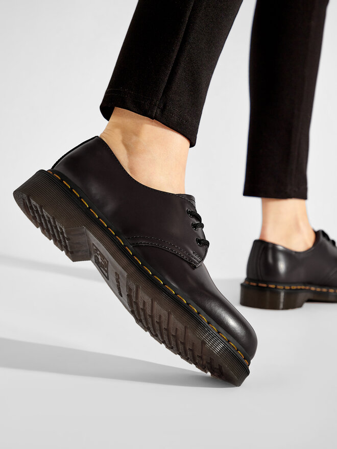 Botas de combate Dr. Martens 1461 27284626 Guinda burdeos zapatos.es