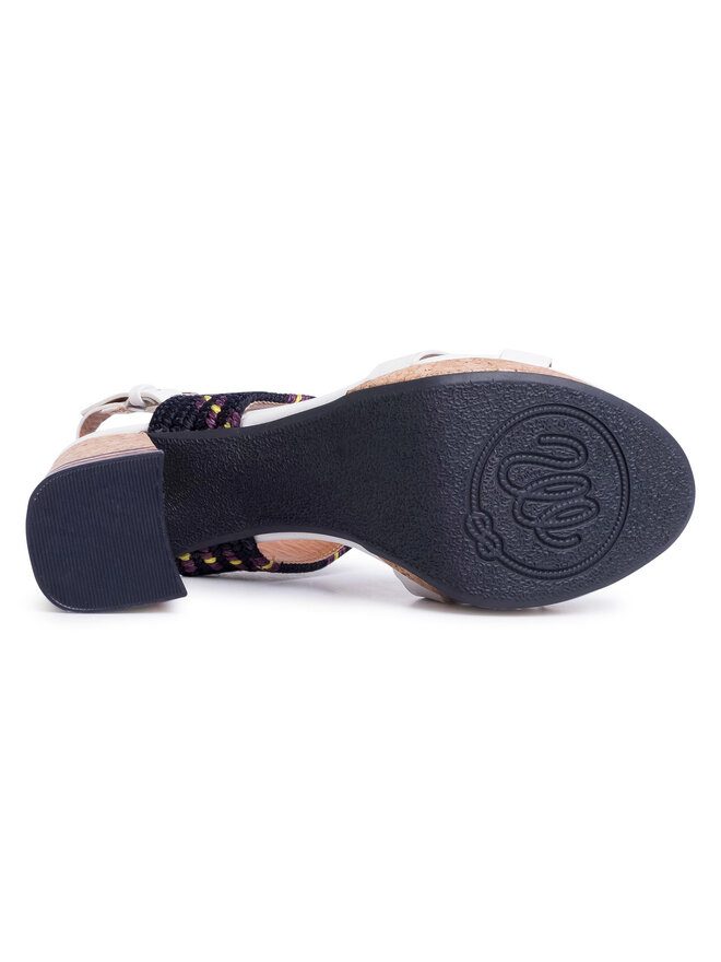 Wrangler Sandále Wrangler Ribbon Blondie WL01561A Biela