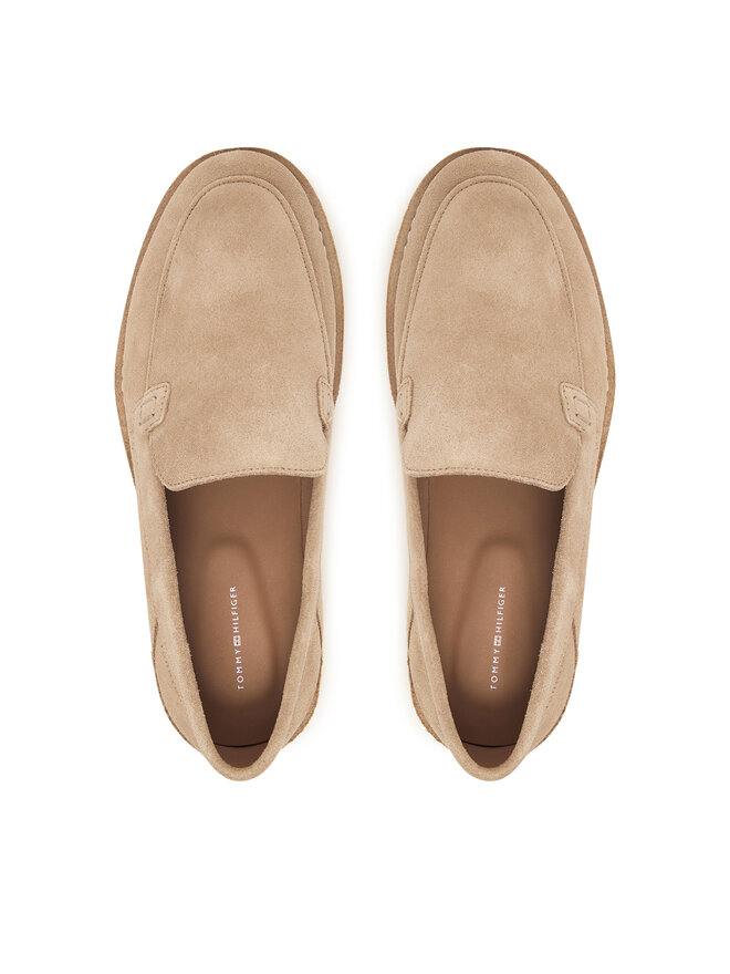 Tommy Hilfiger Mokassins Tommy Hilfiger Stitchdown FM0FM05782 Beige