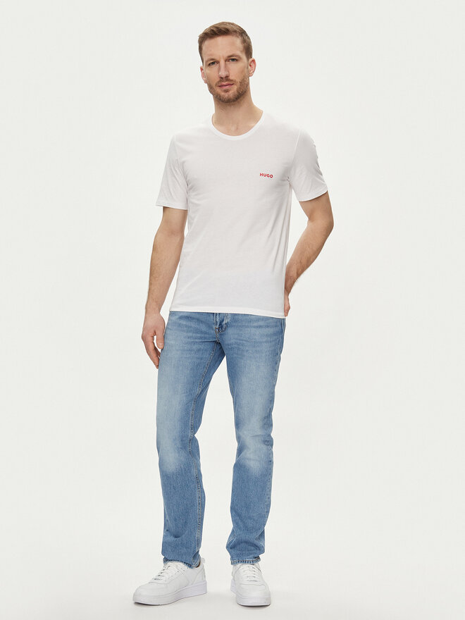 HUGO Hugo 3er-Set T-Shirts 50493972 Weiß Regular Fit