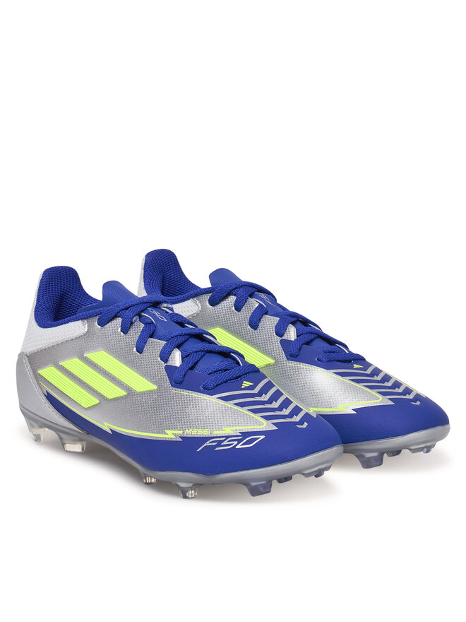 adidas Futbalové topánky adidas F50 League Messi Firm/Multi-Ground IH0924 Sivá
