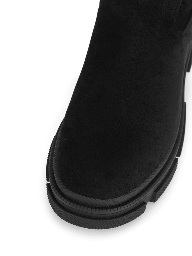 DeeZee Cizme lungi muschetar DeeZee WS0902-01 Negru