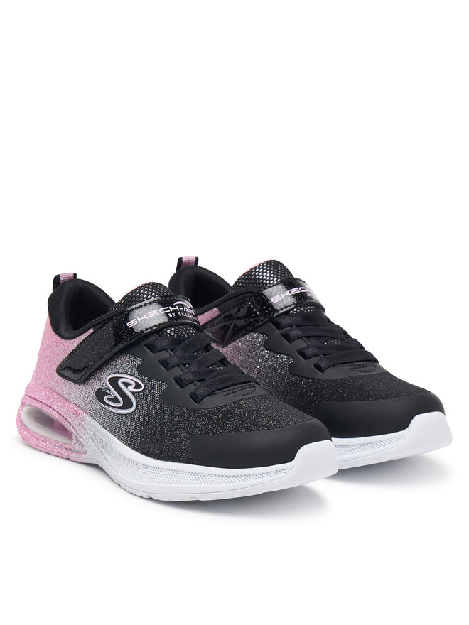 Skechers Снікерcи Skechers Microspec Max Advance - Glitz Gala 303859L/BKRG Чорний