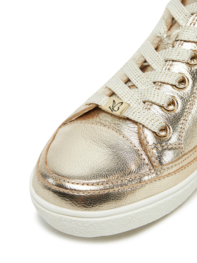 Caprice Sneakersy Caprice 9-23654-42 Złoty