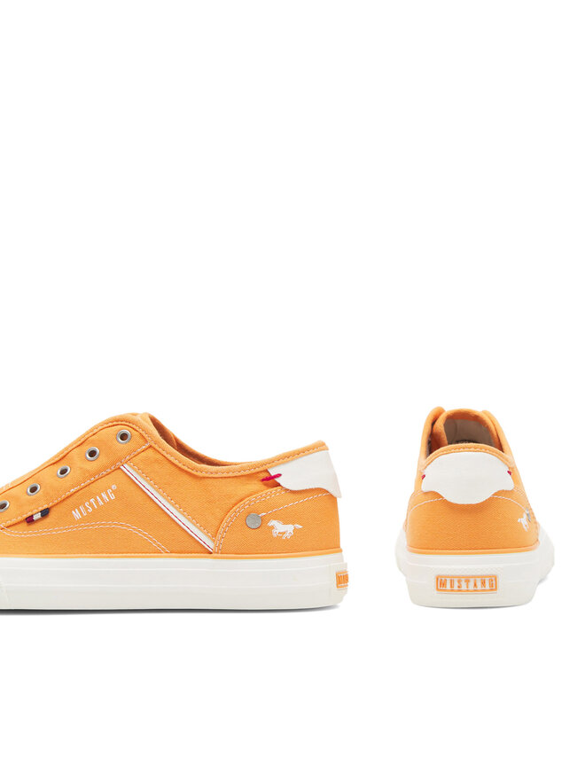 Mustang Sneakers aus Stoff Mustang 1272-402-61 Orange