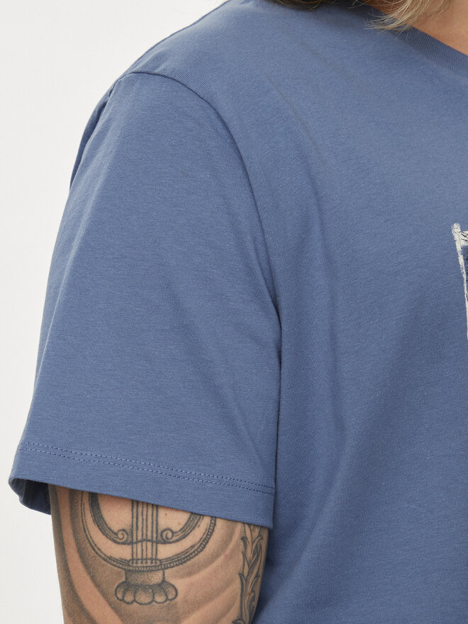 Pepe Jeans Pepe Jeans Póló Clag PM509384 Kék Regular Fit