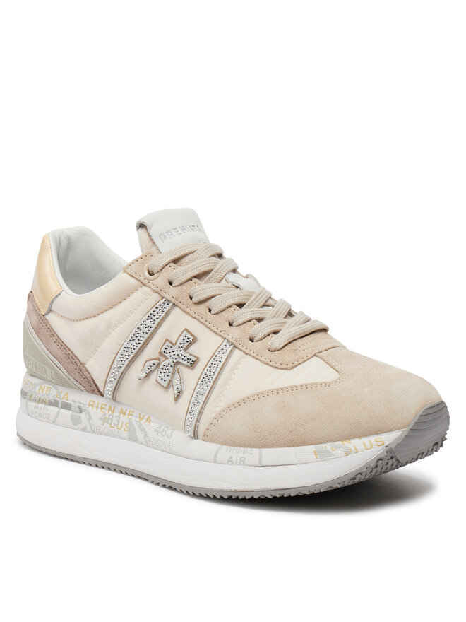 Premiata Сникърси Premiata Conny VAR 6671 Екрю
