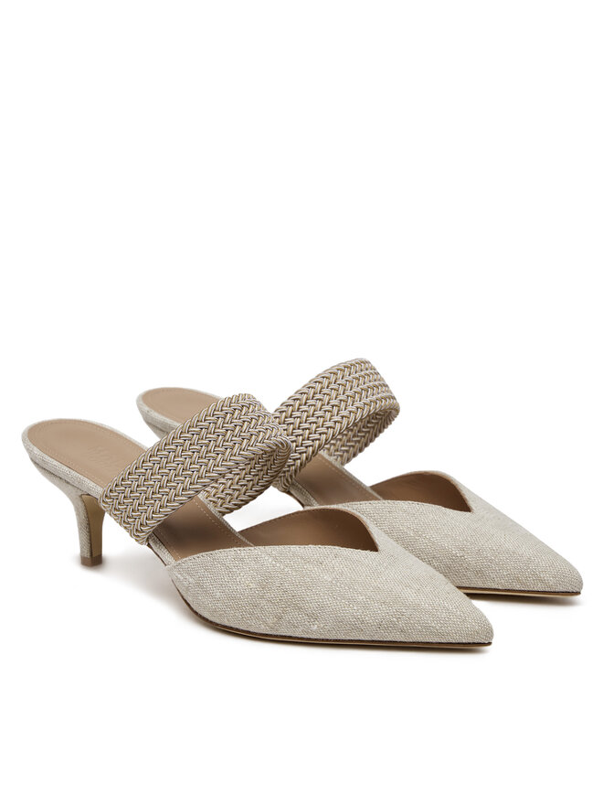 MALONE SOULIERS Klapki MALONE SOULIERS Maisie 45-154 Beżowy