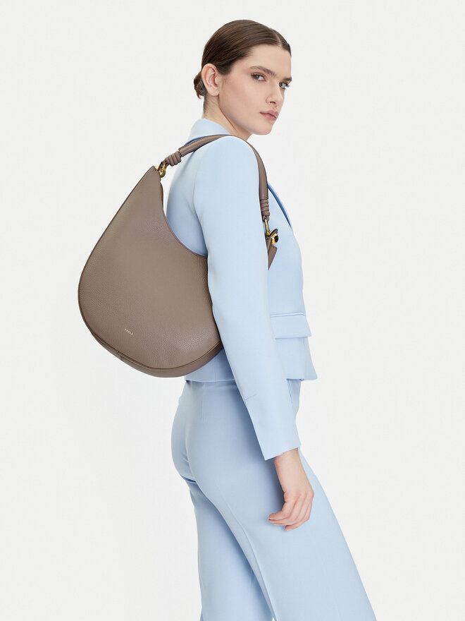 Furla Kabelka Furla Sfera Nera WB01358 BX0176 2572S Šedá
