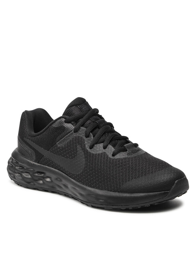 Nike Маратонки за бягане Nike Revolution 6 Nn (GS) DD1096 001 Черен